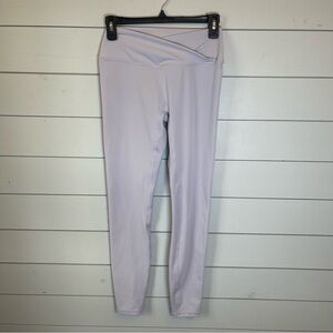 Acta front‎ crossover evo leggings gray silver 28” women’s size medium NWT